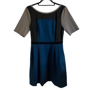 PLENTY BY TRACY REESE COLOR BLOCK DRESS SIZE 8